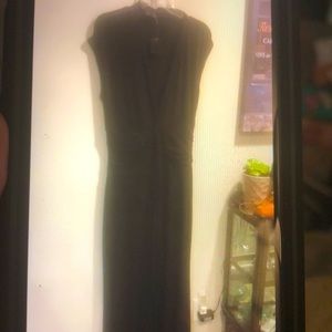 Max & Cleo long black dress med NWT $285
